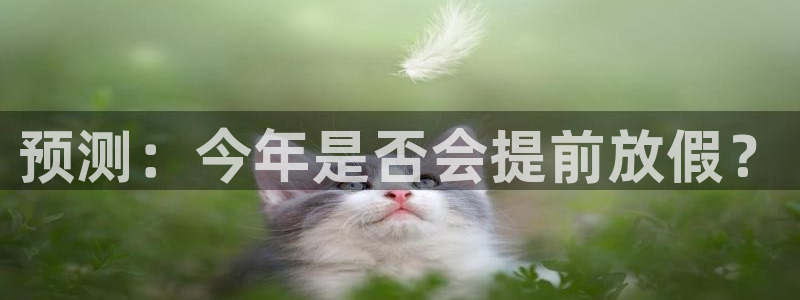 凯发再生资源：预测：今年是否会提前放假？